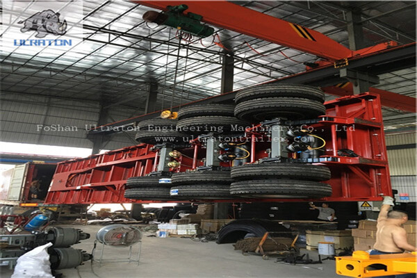 9 Units Of Flatbed Semi Trailer To Vietnam 9 Units Of Flatbed Semi Trailer To Vietnam