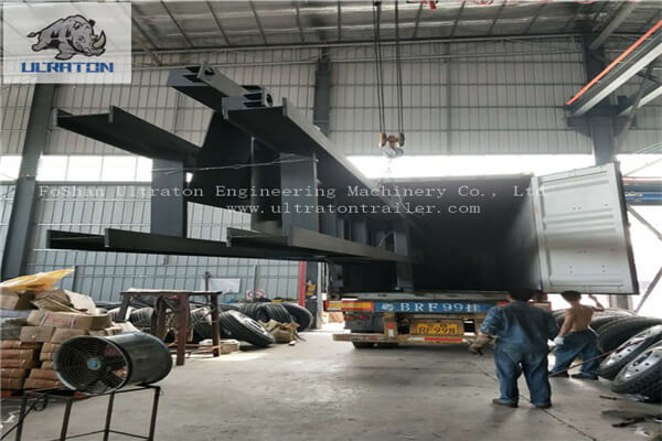 15 Units of Skeleton Semi Trailer to Singapore 15 Units of Skeleton Semi Trailer to Singapore