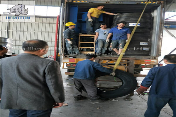 出口至坦桑尼亚、非洲的平板半挂车-7 Flatbed Semi Trailer To Tanzania, Africa-7